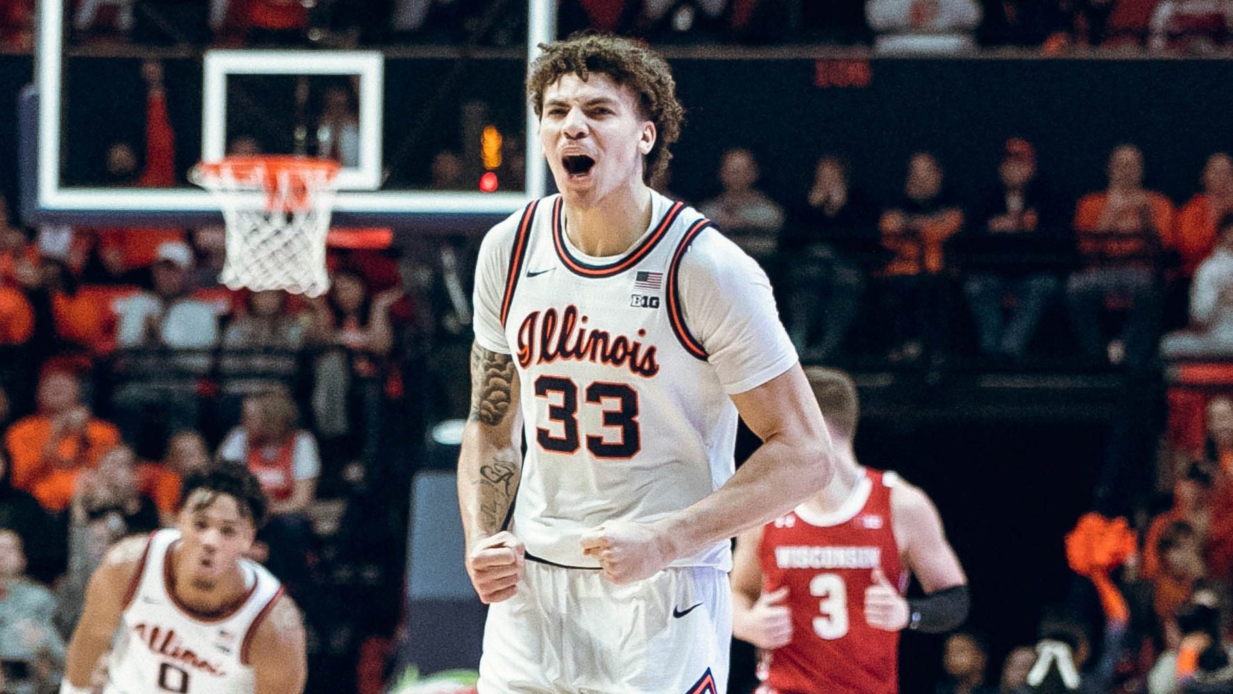 Illinois' Coleman Hawkins to declare for NBA Draft, maintain college